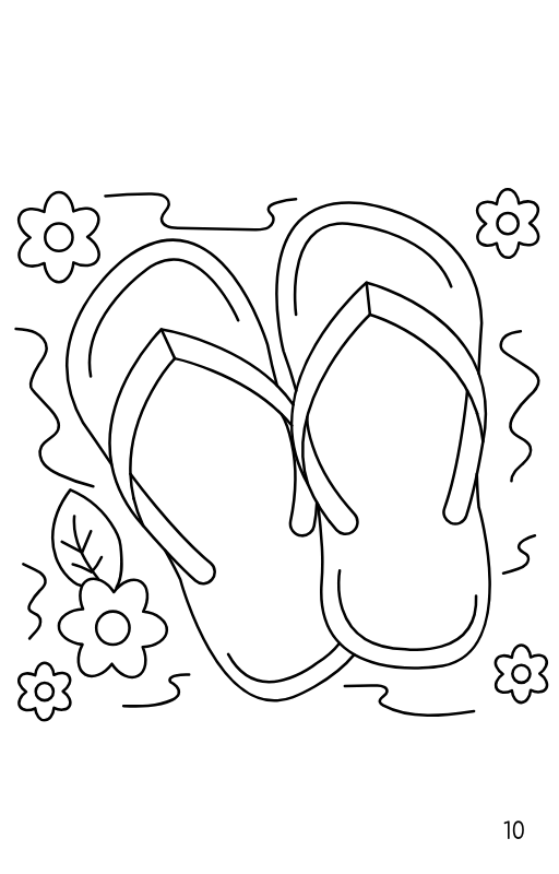 My Summer Coloring Book