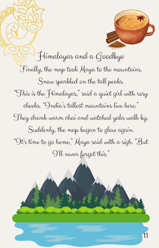 Maya and the Magical Map of India