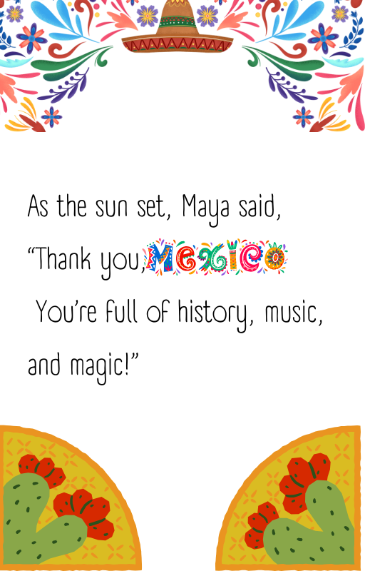 Hola From Mexico-By Maya's World Explorer Series