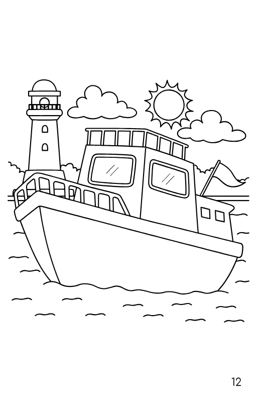 My Summer Coloring Book