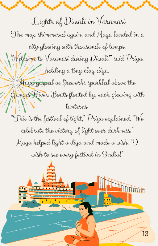 Maya and the Magical Map of India