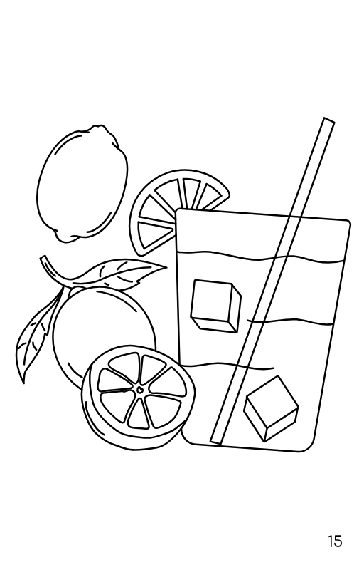 My Summer Coloring Book