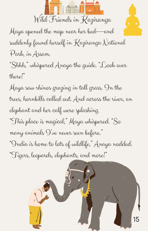 Maya and the Magical Map of India