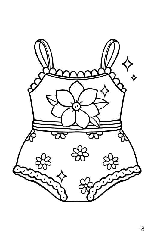 My Summer Coloring Book