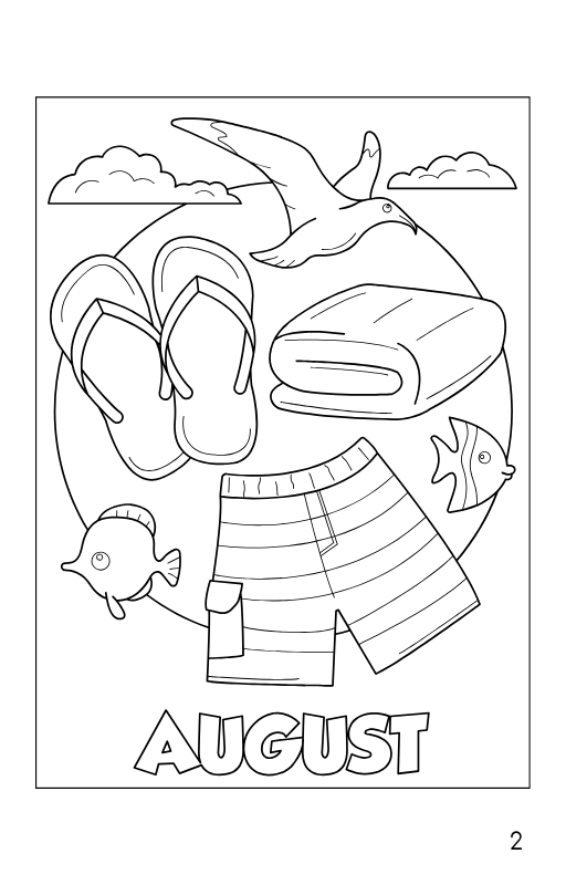 My Summer Coloring Book