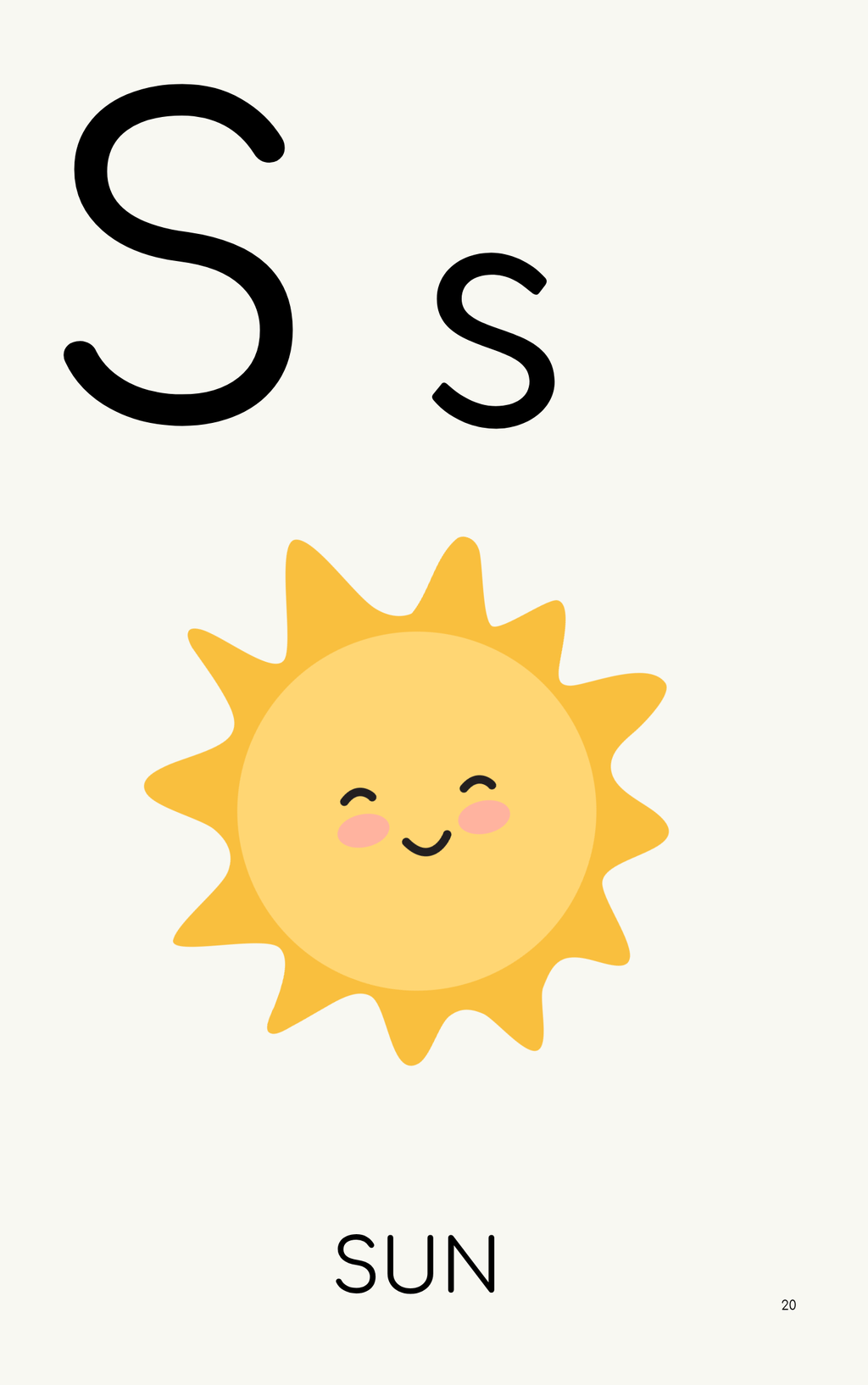 Let's learn the Alphabet