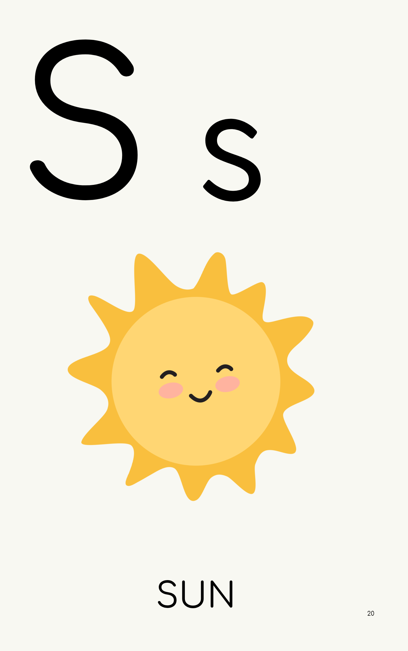 Let's learn the Alphabet