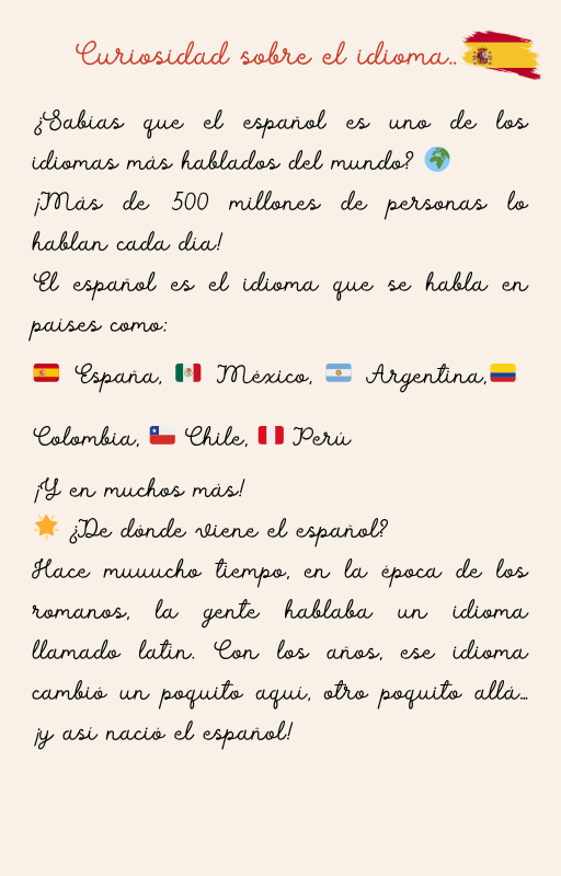 Aprendamos Español