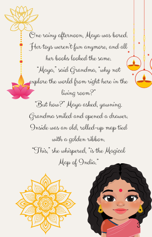 Maya and the Magical Map of India