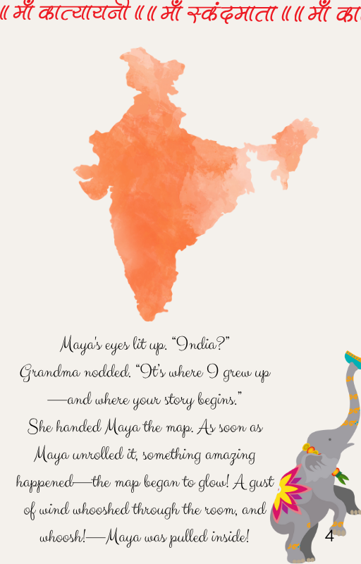 Maya and the Magical Map of India