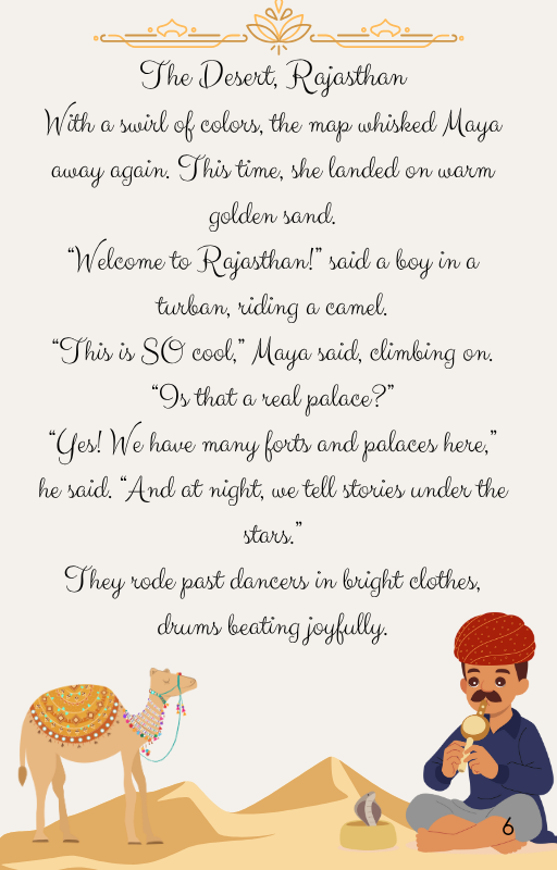 Maya and the Magical Map of India