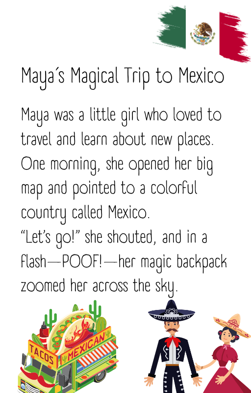 Hola From Mexico-By Maya's World Explorer Series