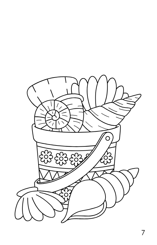 My Summer Coloring Book