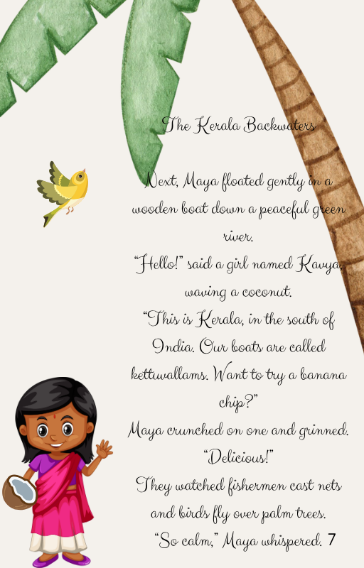 Maya and the Magical Map of India