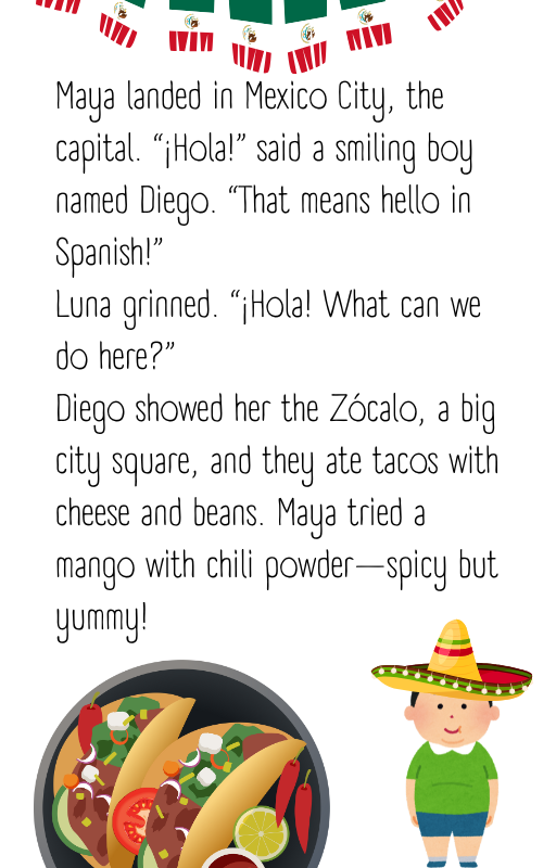 Hola From Mexico-By Maya's World Explorer Series