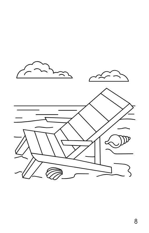 My Summer Coloring Book